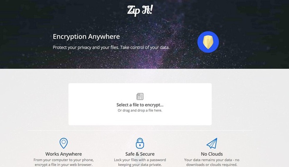 Zip It!: como colocar senha em qualquer tipo de arquivo e pastas