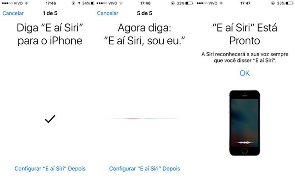 Saiba como configurar a Siri e o comando de voz no iPhone SE