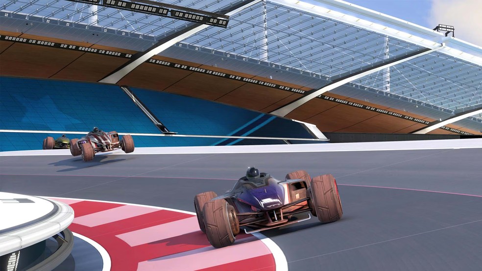 TrackMania é uma série de corrida multiplataforma da Ubisoft — Foto: Divulgação/Ubisoft