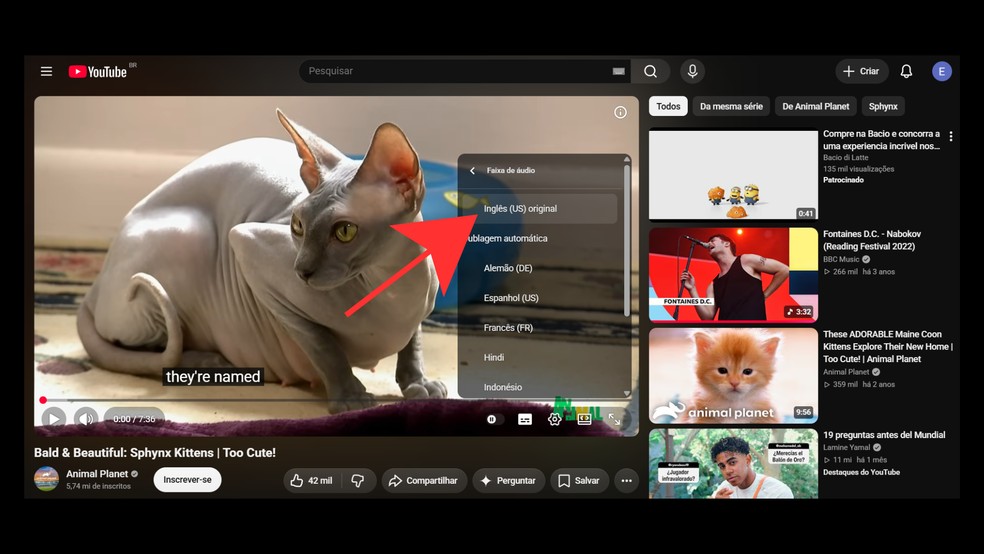 Como tirar a dublagem automática do YouTube e voltar ao áudio original