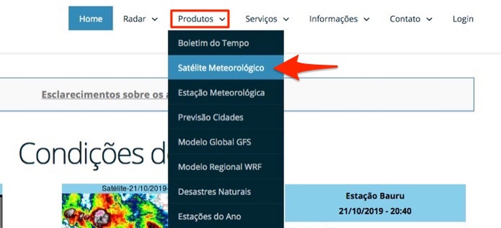 IPMet: como ver previsão e boletim do tempo no site