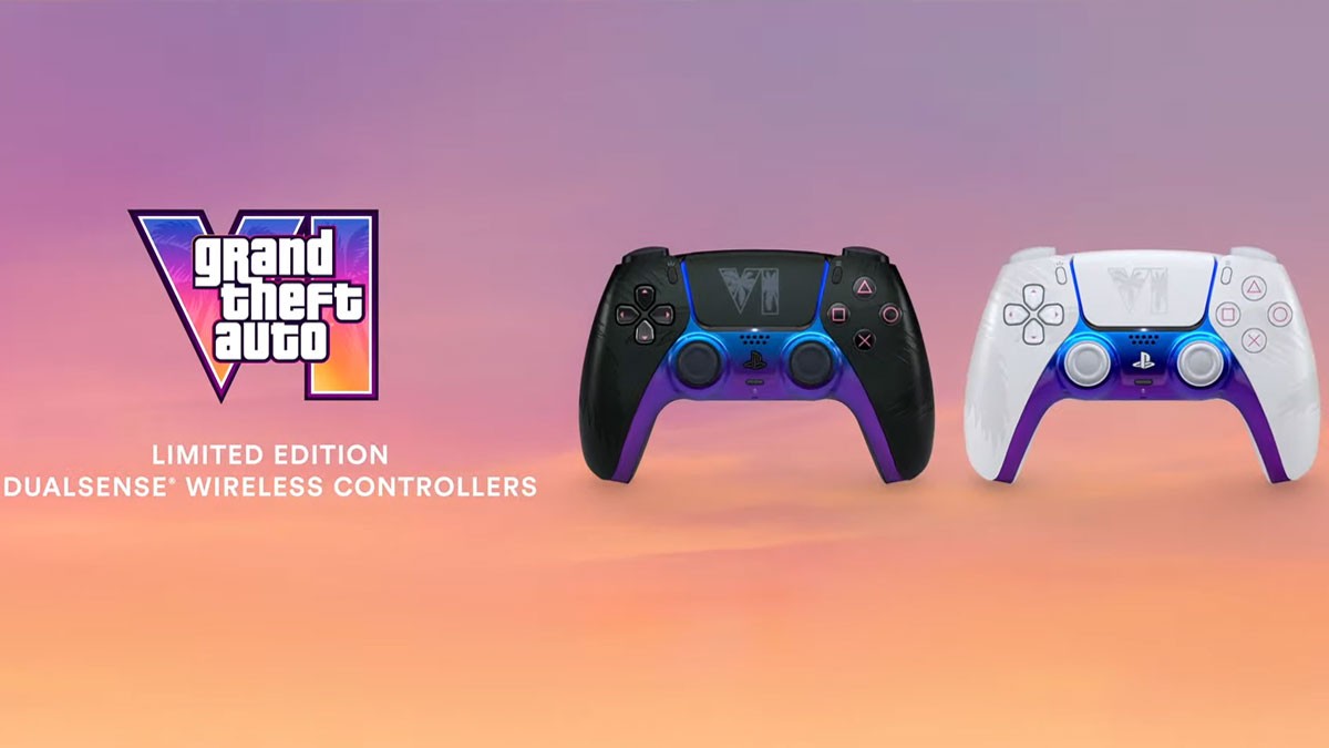 DualSense do PS5 ganha versão temática de GTA 6; confira o design
