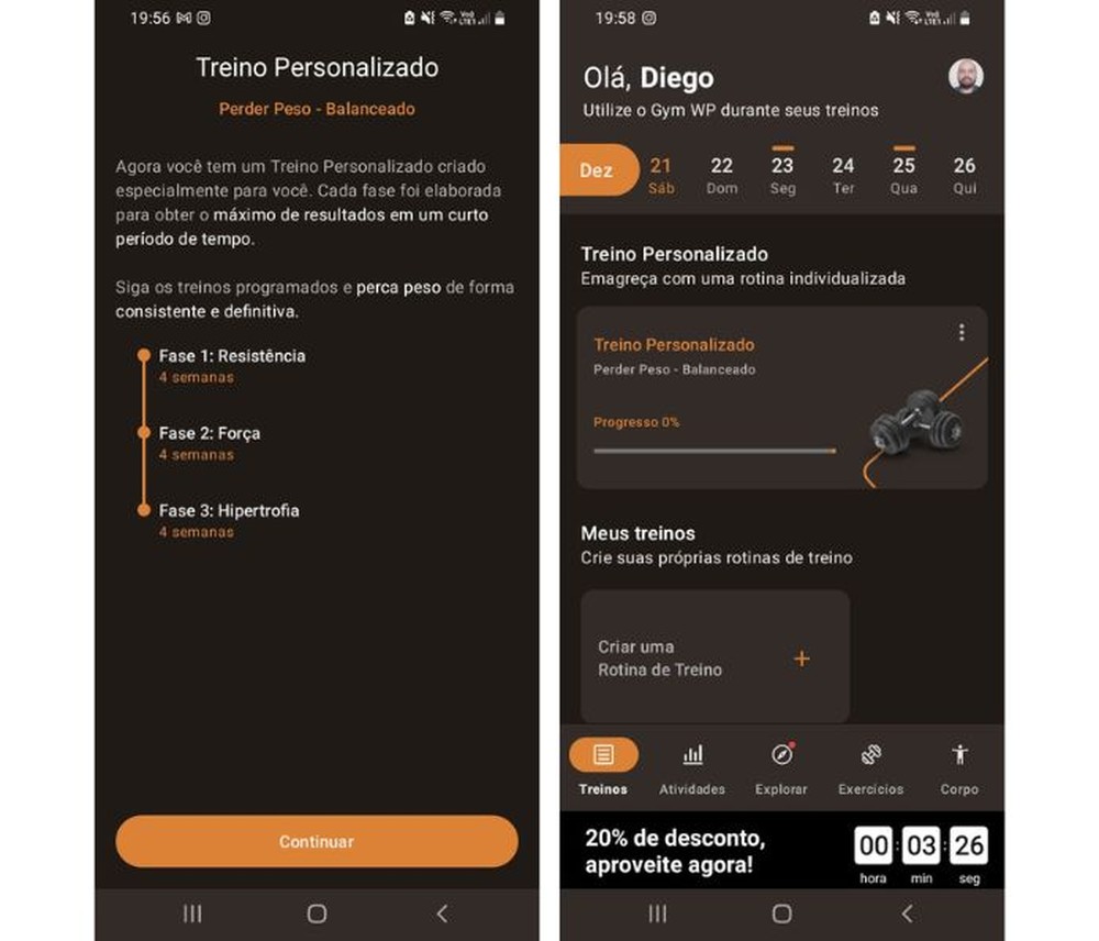 7 apps de treino de academia que vão te ajudar a ser mais saudável em 2025