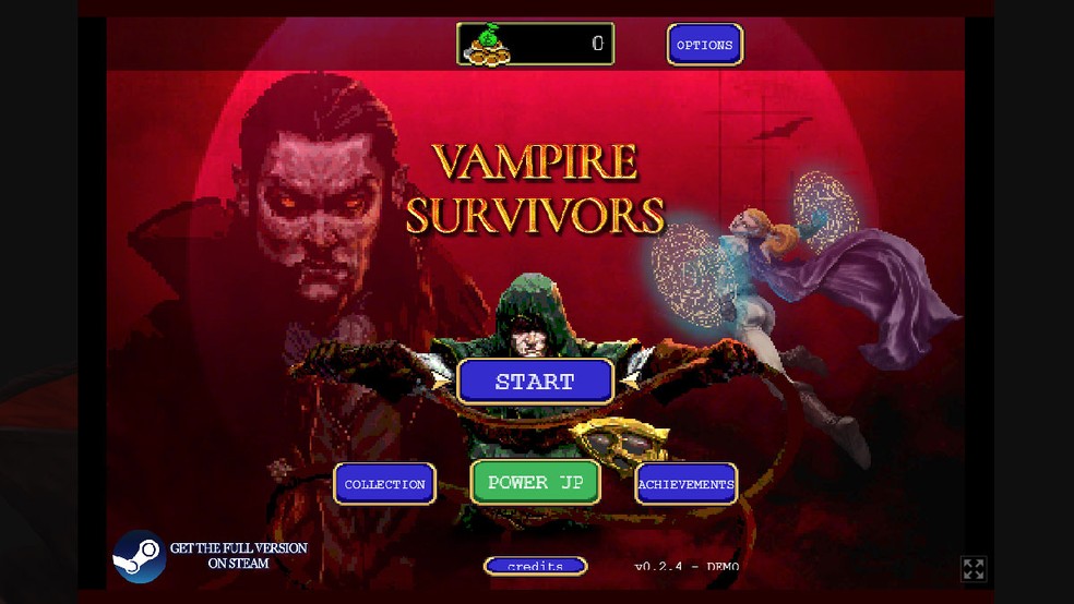 Vampire Survivors - Como desbloquear todos os itens de coleção e