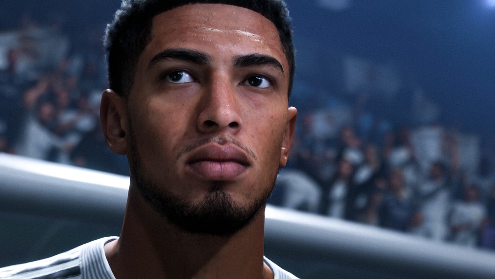 Jude Bellingham recebe bastante destaque na campanha promocional de EA FC 26 — Foto: Divulgação/EA