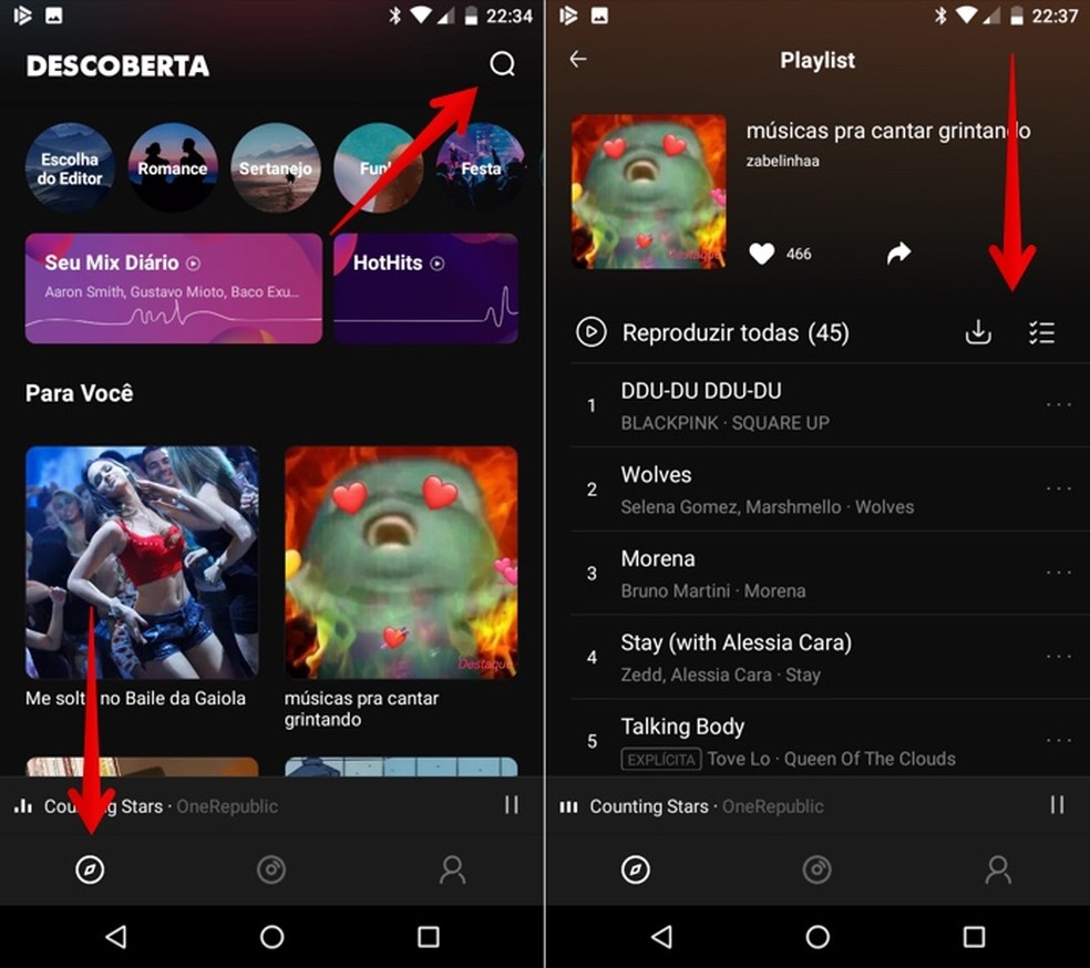 Escute músicas e crie playlists em seu Android sem precisar fazer download