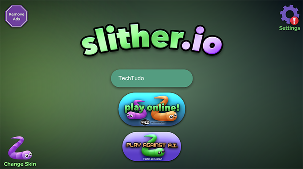 Como jogar Slither.io offline no PC e celular