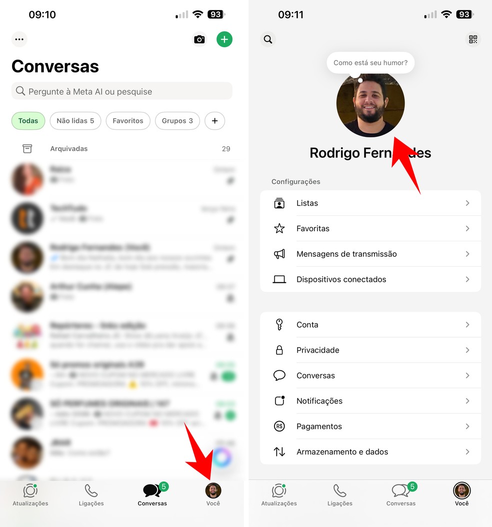  Reprodução/Rodrigo Fernandes