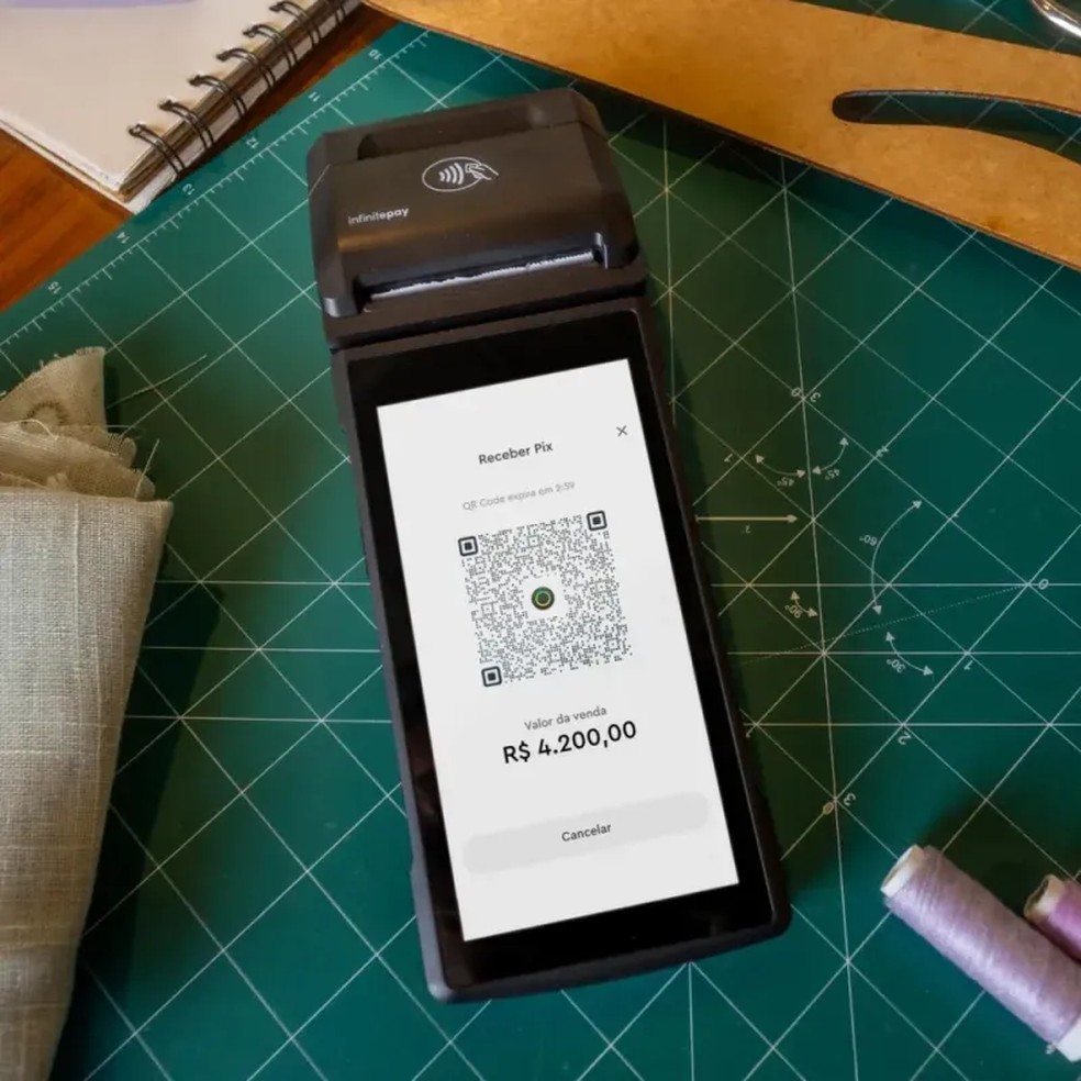 Pix por aproximação é esperado por usuários da Apple Pay e Samsung Pay — Foto: Divulgação/Infinite Pay