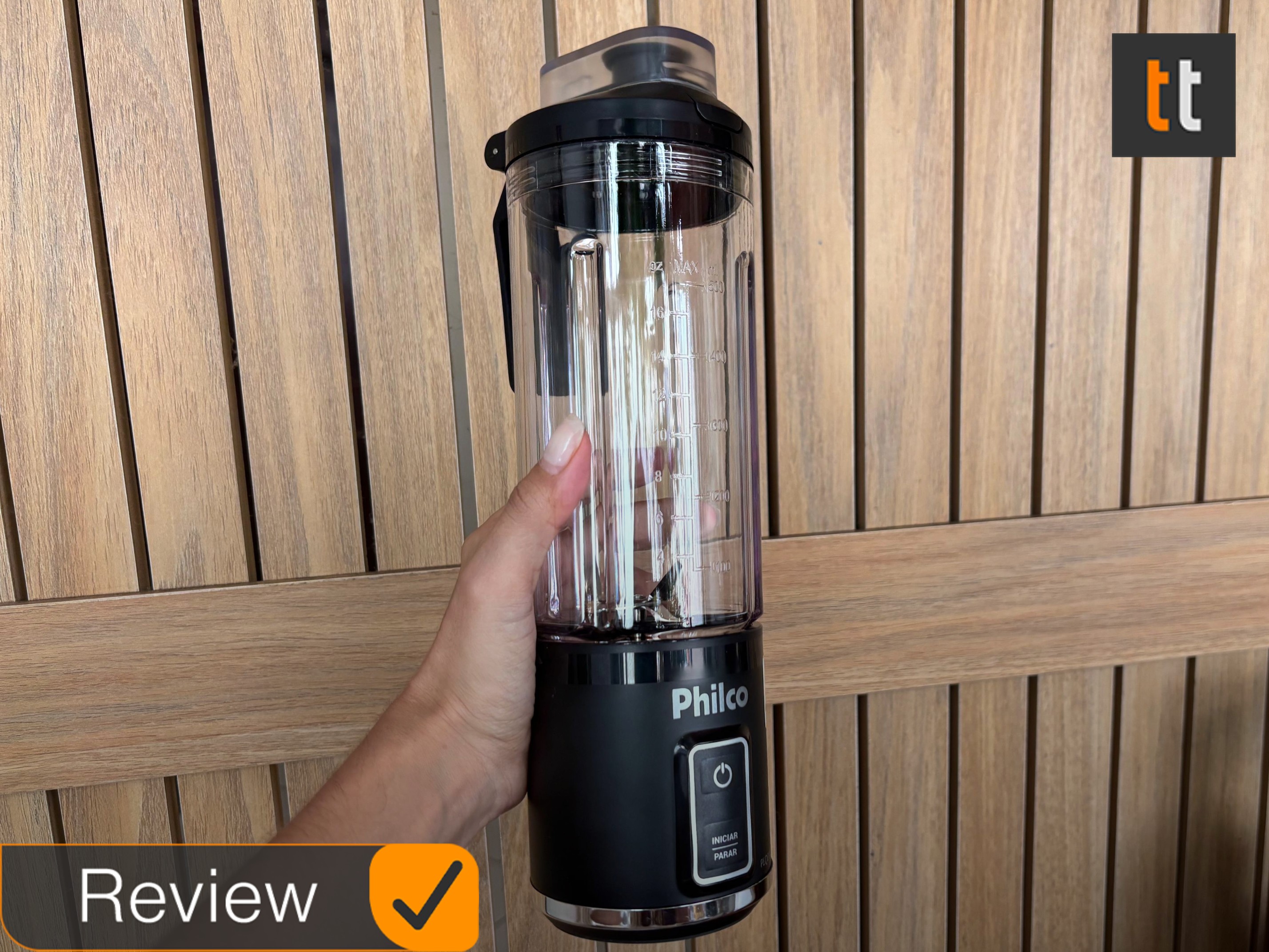 Liquidificador portátil Philco une qualidade, autonomia e praticidade; review