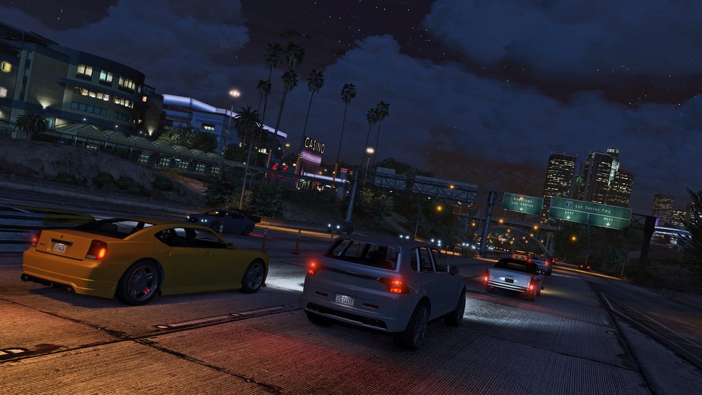 Em GTA 5, você pode desbloquear carros com alguns comandos — Foto: Reprodução/Steam