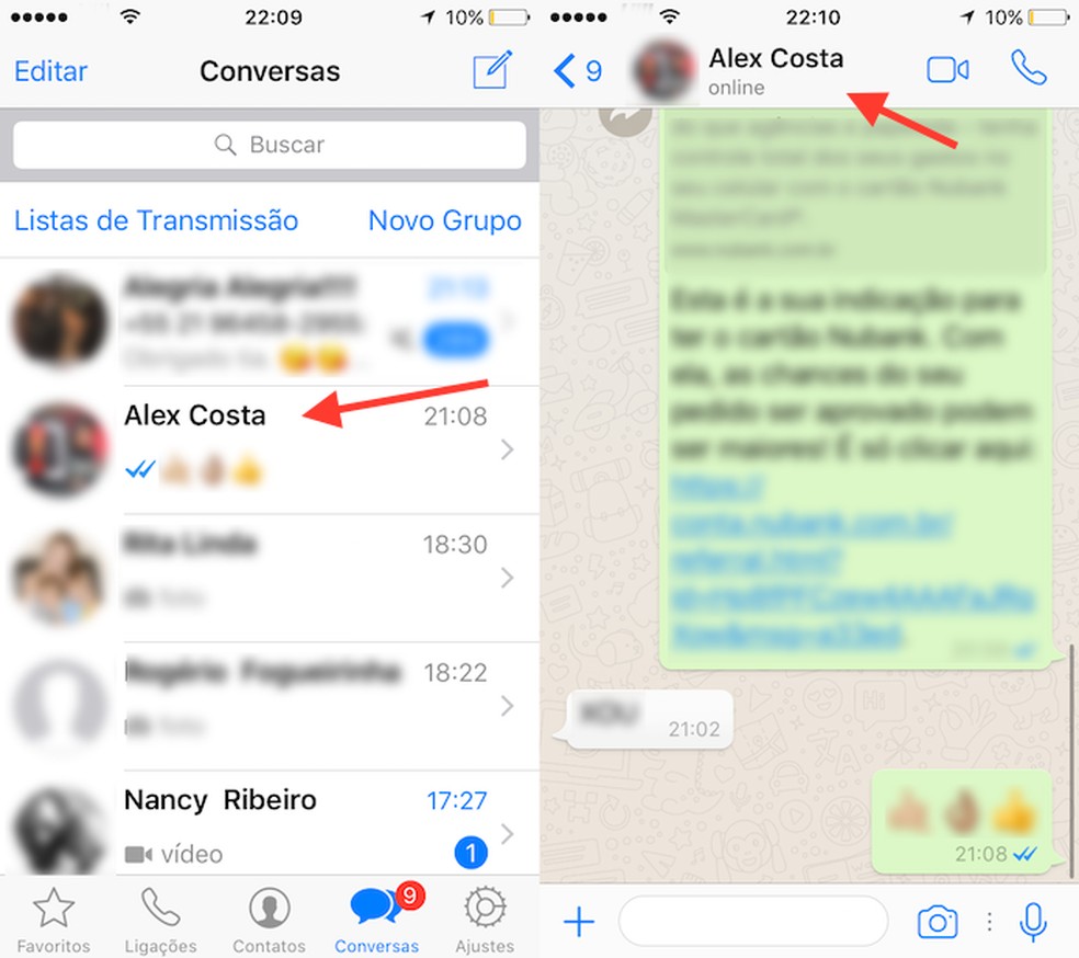 Como encaminhar de uma só vez vários áudios no WhatsApp