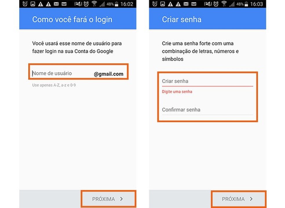 Como criar uma conta na Play Store pelo celular ou tablet Android