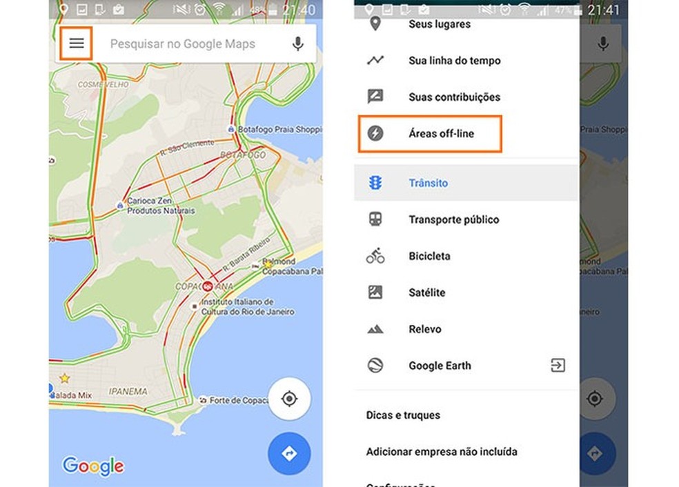 Google Maps: como fazer o download de mapas offline no iPhone