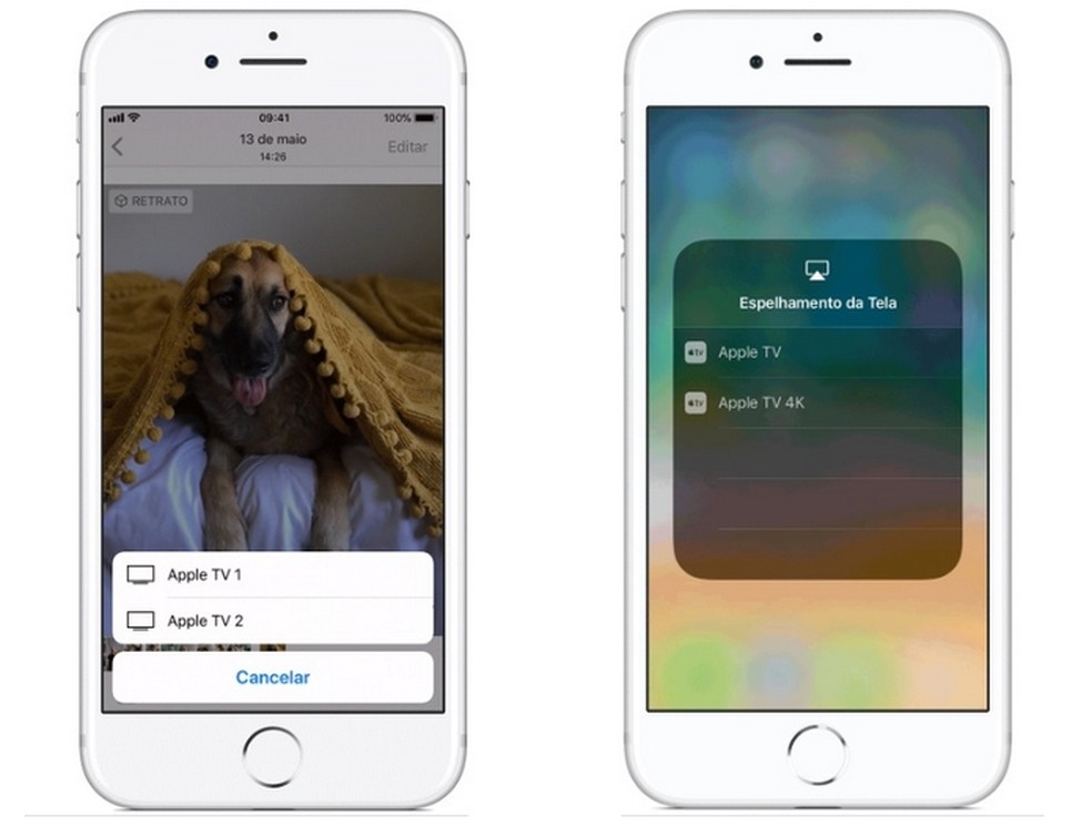 Transmita conteúdos do iOS para a Apple TV pelo AirPlay — Foto: Divulgação/Apple
