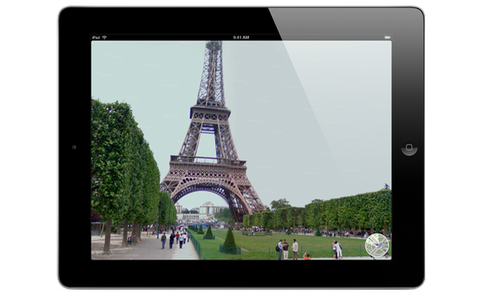 Street View sendo acessado através de um iPad (Foto: Reprodução) — Foto: TechTudo