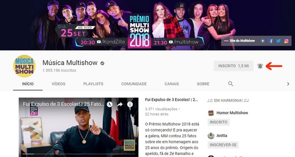 Prêmio Multishow 2018: como assistir ao vivo e online