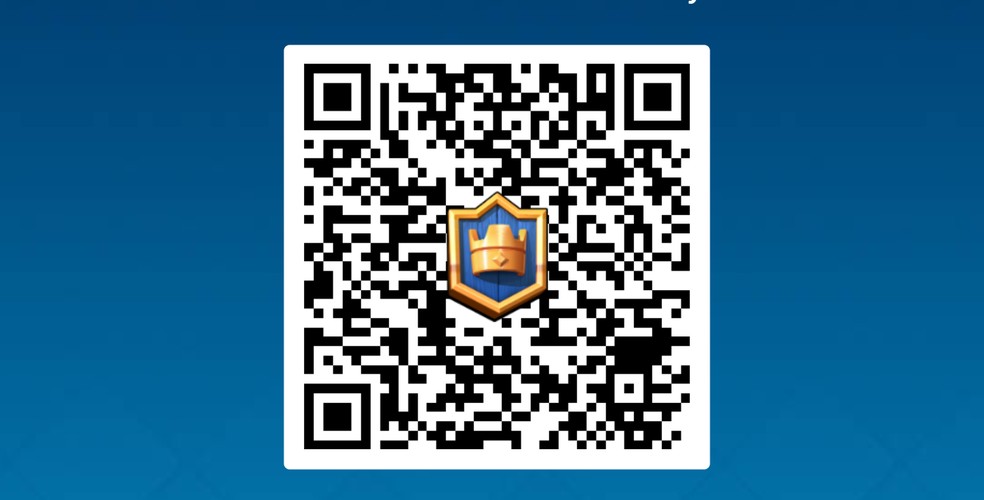 https://link.clashroyale.com/pt/?action=voucher&code=f237a0ff-a45f-4819-baaf-e6e109c24c10 — Foto: Reprodução/Supercell