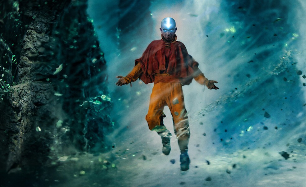 Aang morre no final da 2ª temporada de O Último Mestre do Ar? — Foto: Divulgação/Netflix