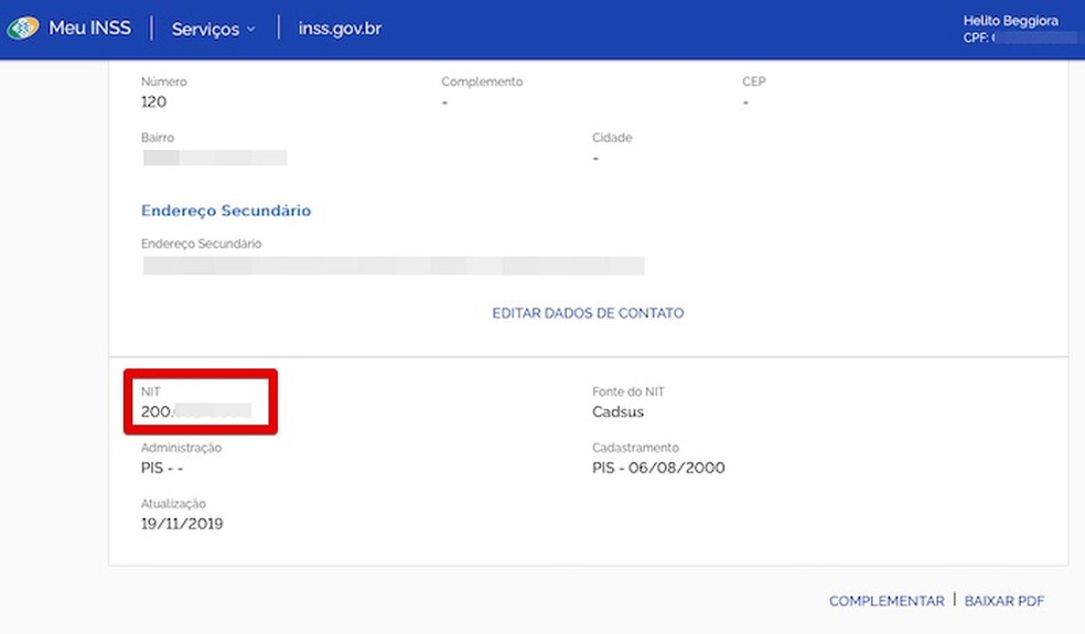 Como saber o número do benefício do INSS pela Internet