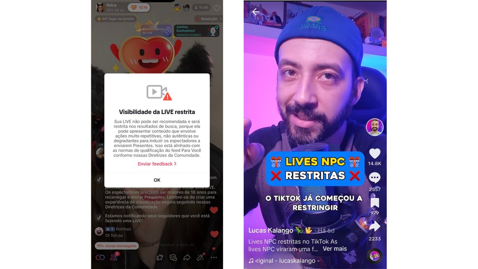 O que são NPCs, personagens das lives que estão viralizando no TikTok?, Brasil
