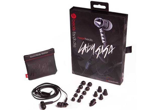 Lançados os fones de ouvido Lady Gaga Heartbeats 2.0