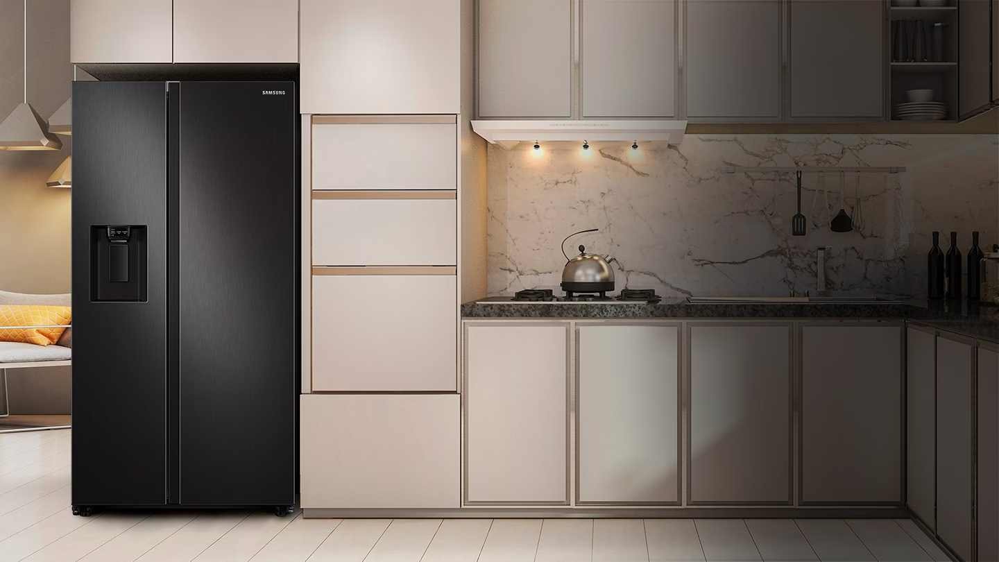 A ‘gigante’ da vez: Samsung lança geladeira Side by Side RS60; conheça