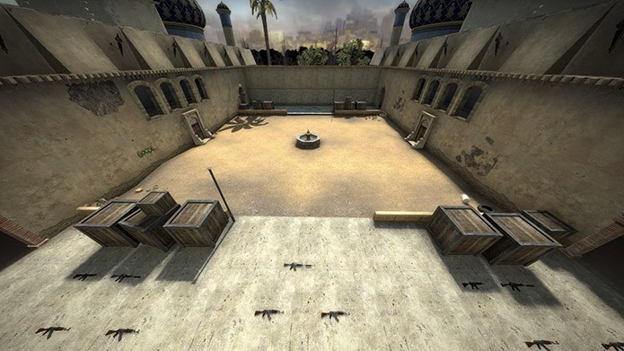 Mapa competitivo está em CS:GO