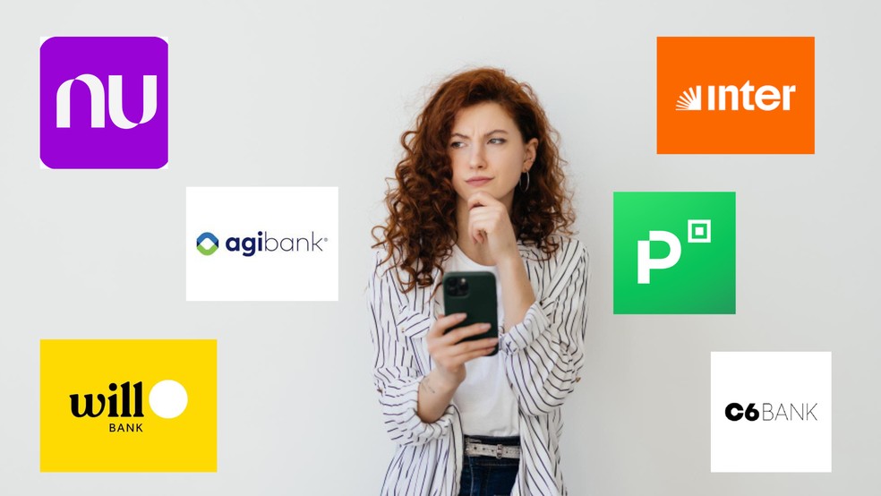 Com medo de banco digital? Especialista explica quando você deve se preocupar — Foto: Arte/TechTudo