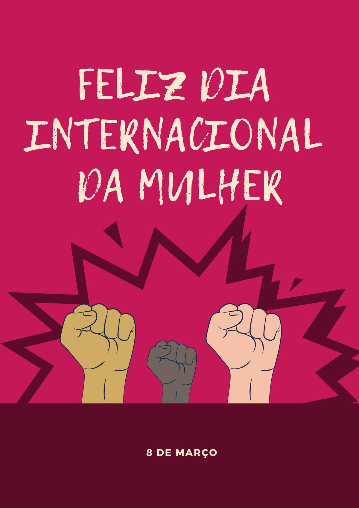 Mensagem do Dia da Mulher: como fazer cartão com frase e foto no Canva