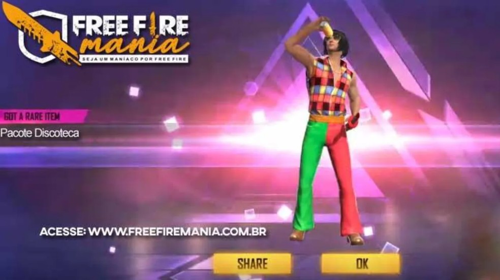  Reprodução/Free Fire Mania