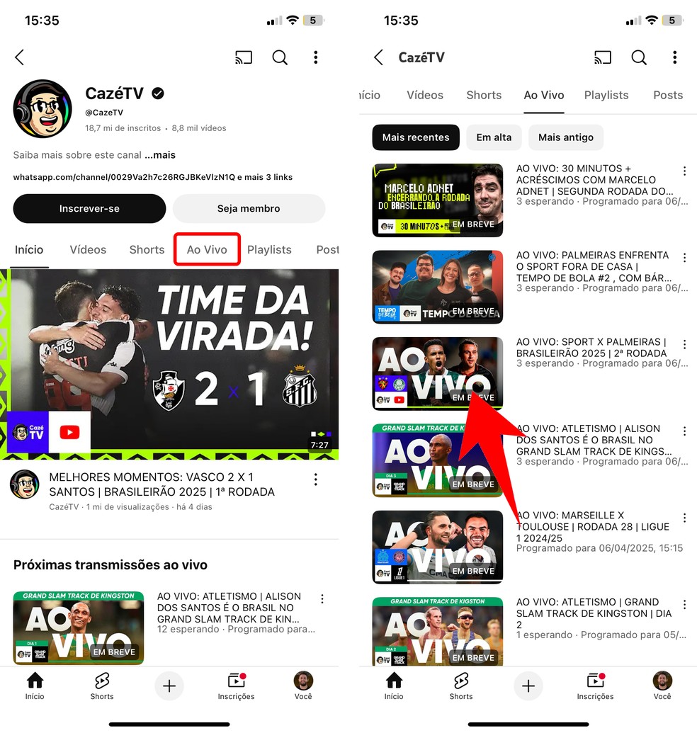  Reprodução/Rodrigo Fernandes