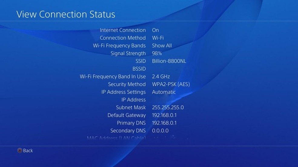 Does ps4 online use wifi
