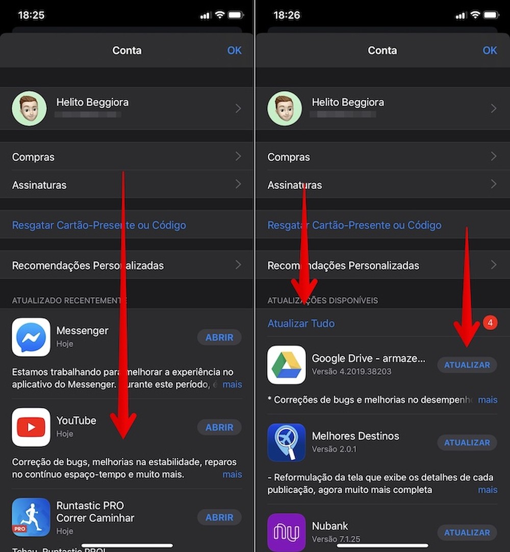 iPhone: como atualizar aplicativos no iOS 13