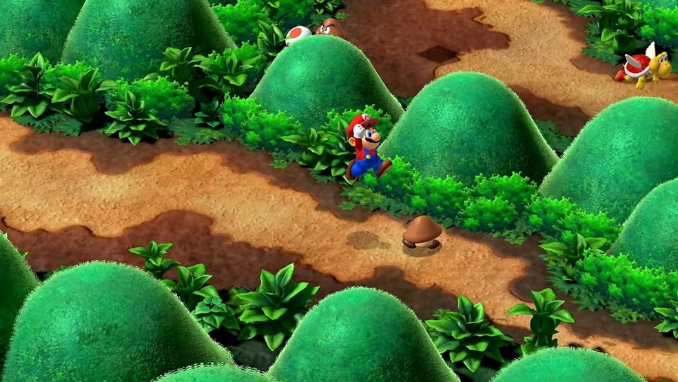 Alguns jogos estão em oferta na Amazon, como Super Mario RPG — Foto: Divulgação/Nintendo