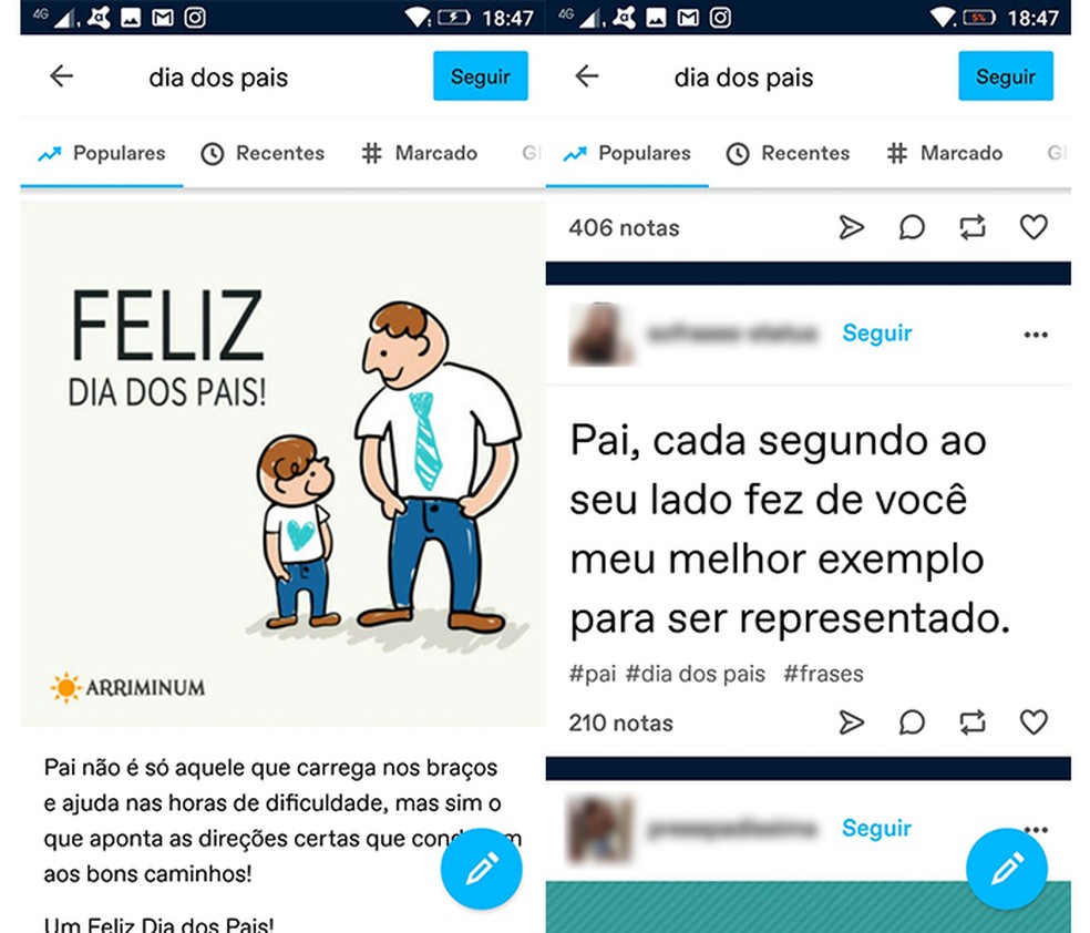 Frases de feliz Dia dos Pais para enviar pelo WhatsApp