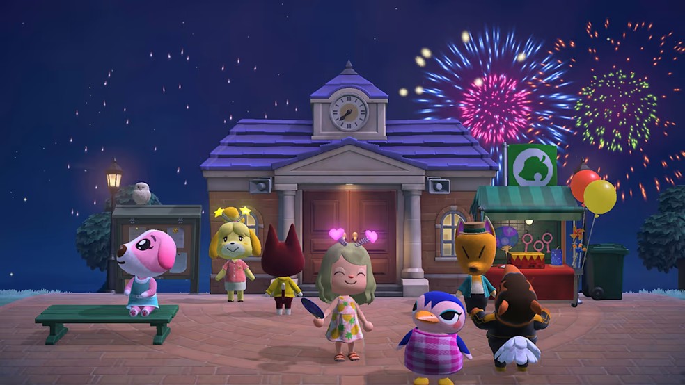 Em Animal Crossing: New Horizons é possível fazer diversas amizades pela ilha dos animais — Foto: Foto: Reprodução/Steam