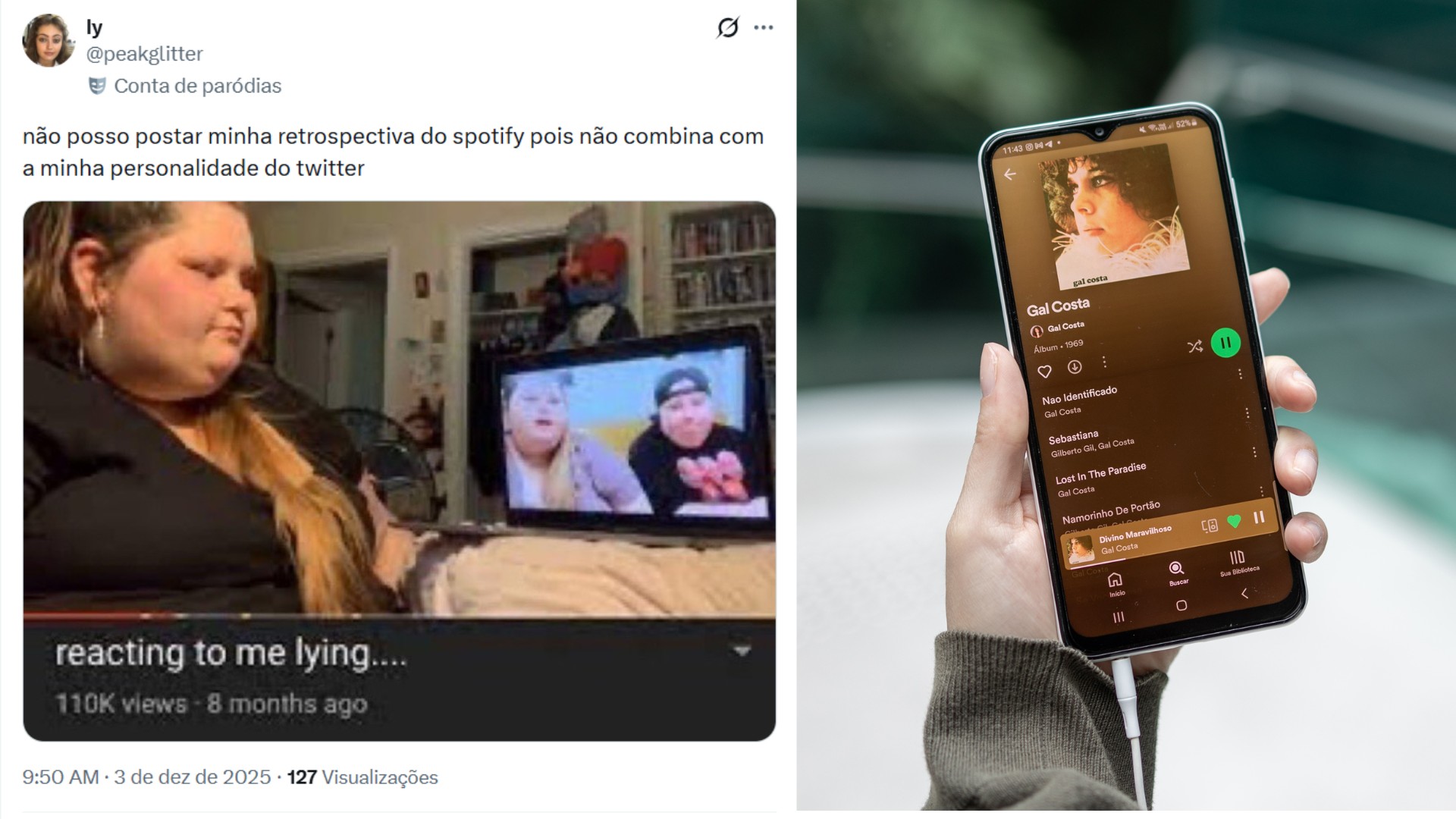 Retrospectiva Spotify 2025 enche a Internet de memes; veja os melhores