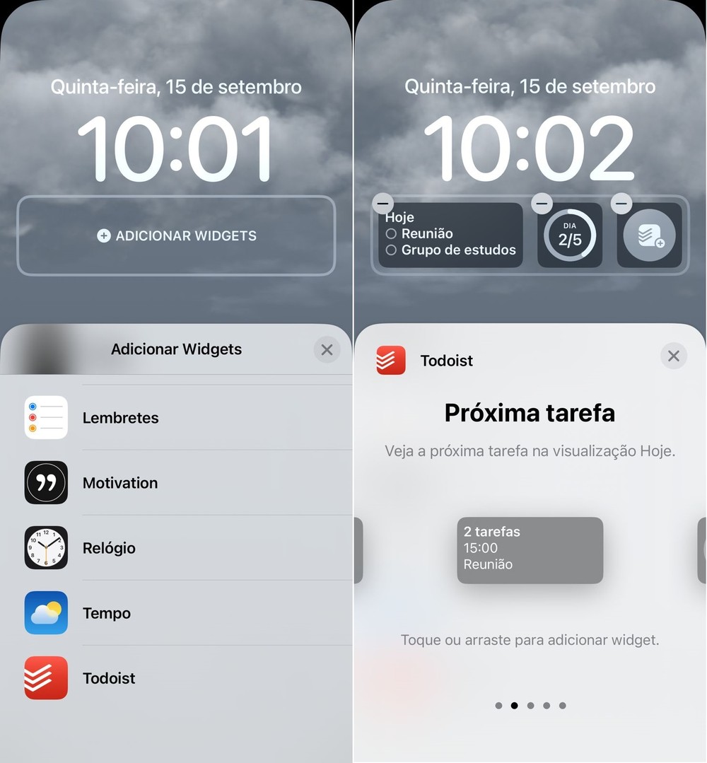 iOS 16: 6 widgets para mudar o jeito como você usa seu iPhone bloqueado
