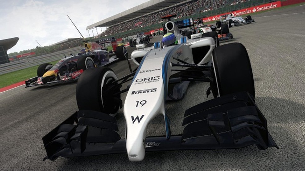 O PC receberá tanto a versão F1 2014 quanto o F1 2015 (Foto: Divulgação) — Foto: TechTudo
