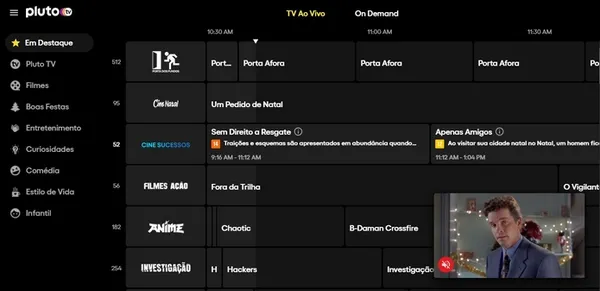 Pluto.TV: como assistir a filmes e séries online de graça no celular