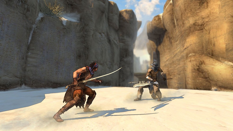 O reboot de Prince of Persia em 2008 trouxe um novo príncipe com visuais semelhantes a um desenho animado — Foto: Divulgação/Ubisoft