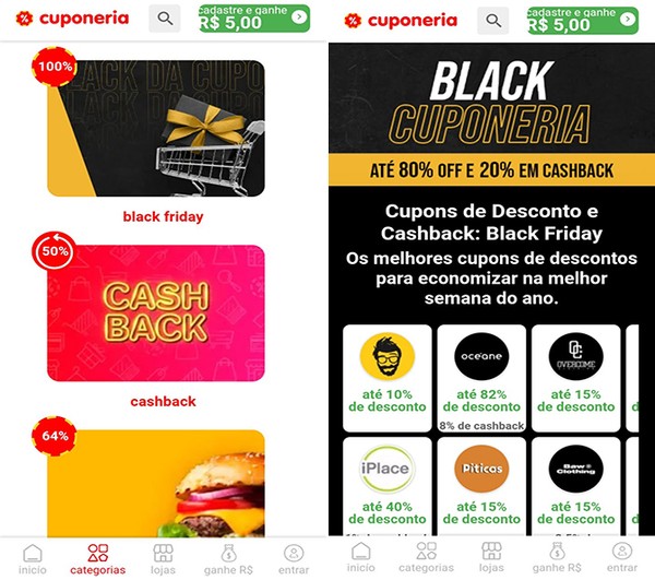 Cupom de desconto na Black Friday: 5 apps para economizar nas compras