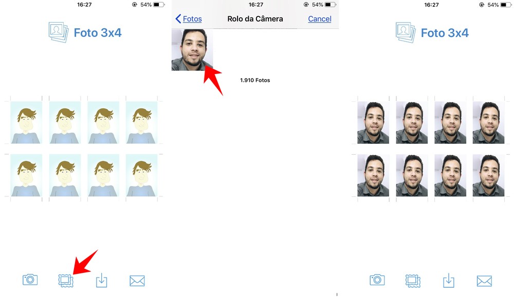 Aplicativo para tirar foto 3x4 saiba como usar no Android e iPhone