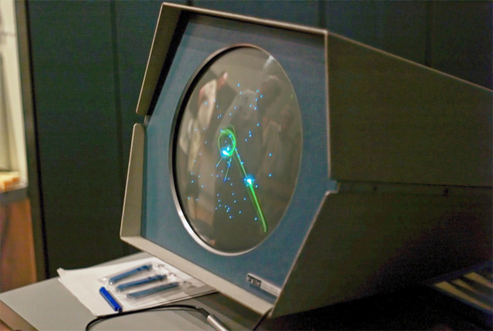 De 1962, Spacewar! é o primeiro jogo eletrônico digital da história (Foto: Reprodução/Wikipedia) — Foto: TechTudo