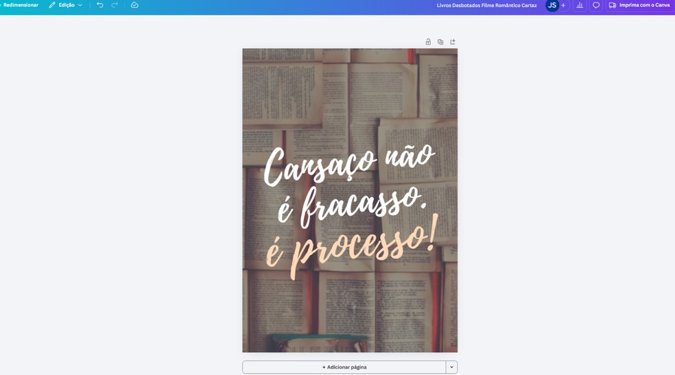  Reprodução/Júlia Silveira