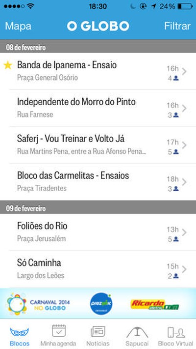 Download do APK de GLOBO AO VIVO para Android