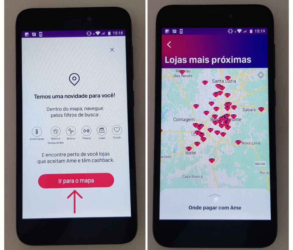 Como usar cashback Ame Digital