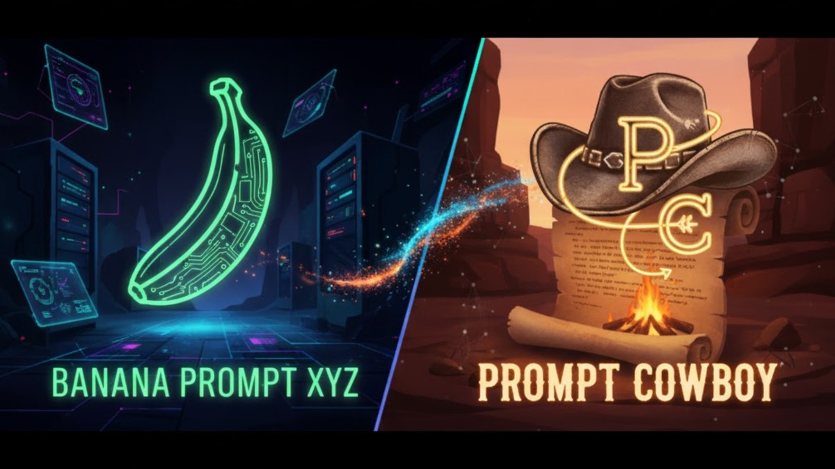 Banana Prompt XYZ e Prompt Cowboy: conheça sites com comandos para IA