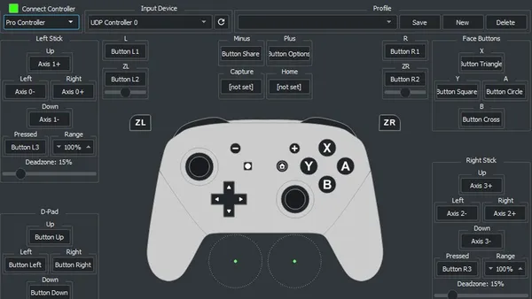 Controle Android Emulador Nintendo Switch
